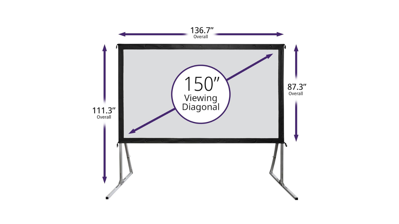 150” Projection Screen
