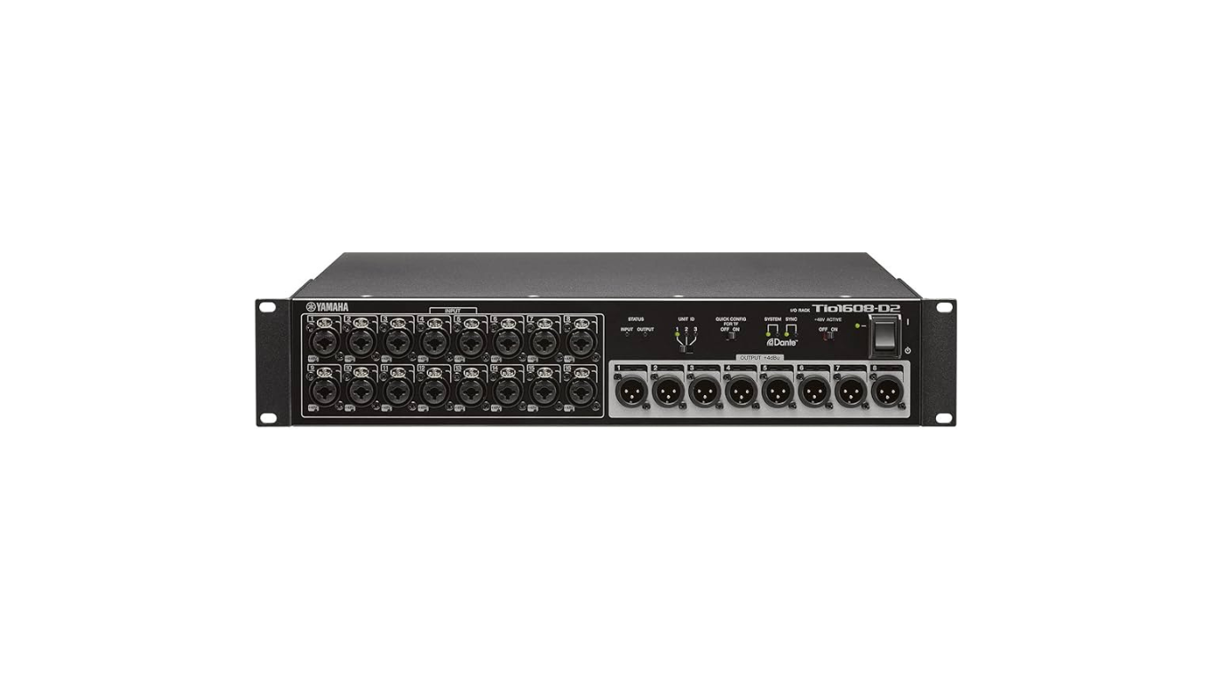 TIO1608-D2 Dante Stage Box