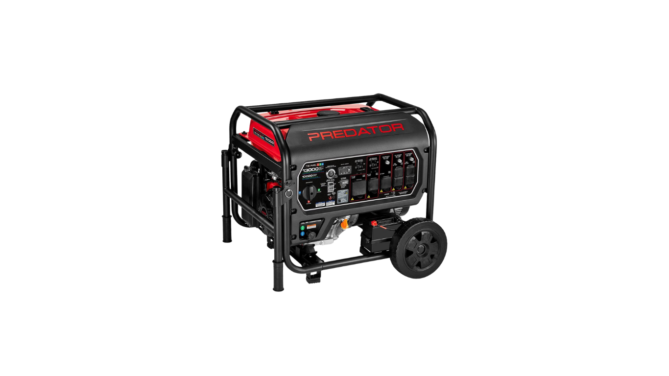 13,000 Watt Tri-Fuel Generator