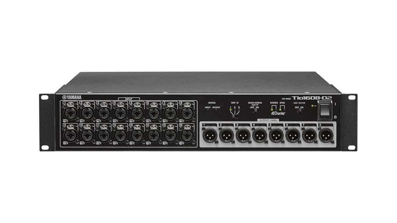 TIO1608-D2 Dante Stage Box